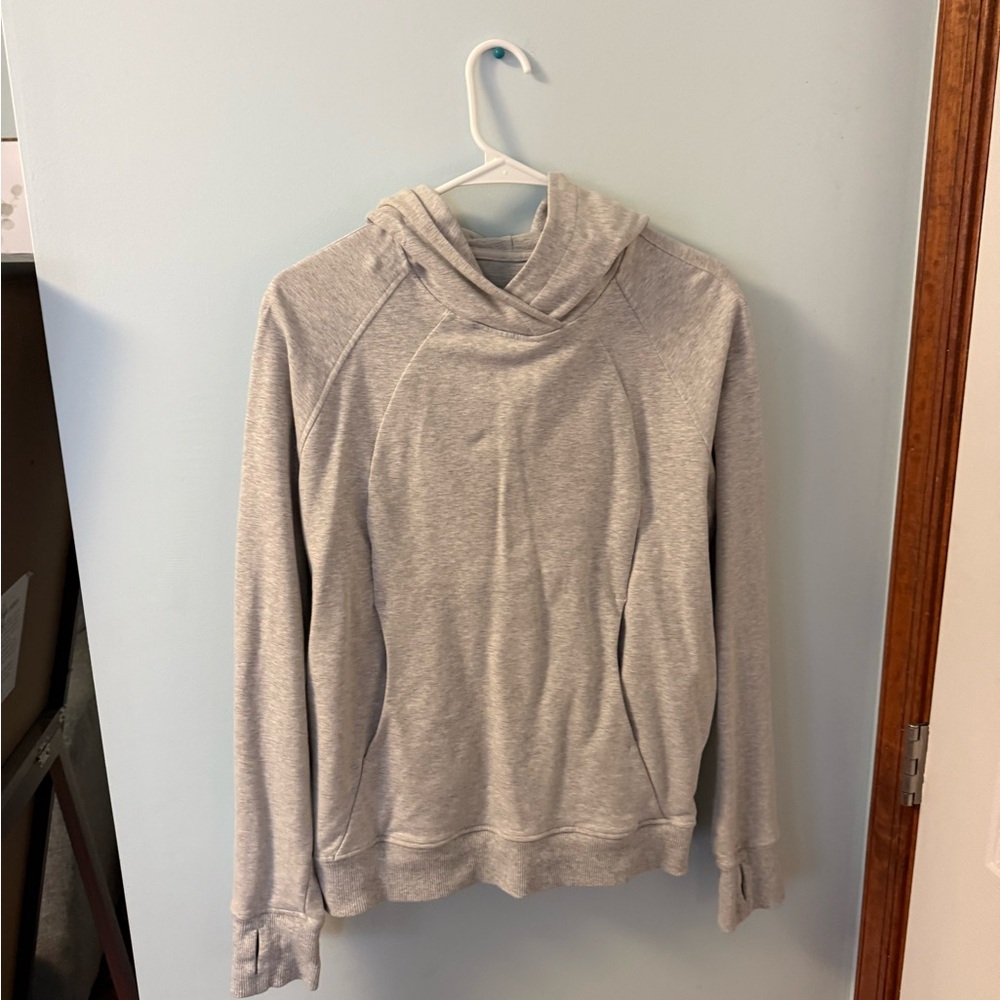 lululemon athletica Light Gray Sweatshirt